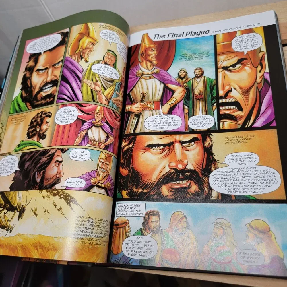 BOOK The Action Bible: God's Redemptive Story(Action Bible Series)-hardcover NEW